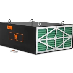 WEN AF1270 4.2-Amp 3-Speed Remote-Controlled Industrial-Strength Air Filtration System (750/950/1270 CFM)