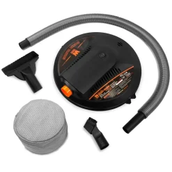 WEN 38005 3.2-Amp 5-Gallon Bucket Vacuum Cleaner with Hose, Nozzles and Filter Bag