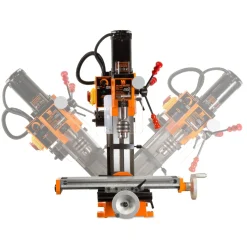 WEN 33013 4.5A Variable Speed Single Phase Compact Benchtop Metal Milling Machine with R8 Taper