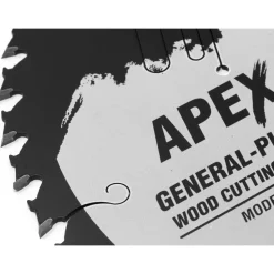 WEN BL1040C Apex 10-Inch 40-Tooth Carbide-Tipped General-Purpose Industrial-Grade Woodworking Saw Blade with Cool-Cut Coating