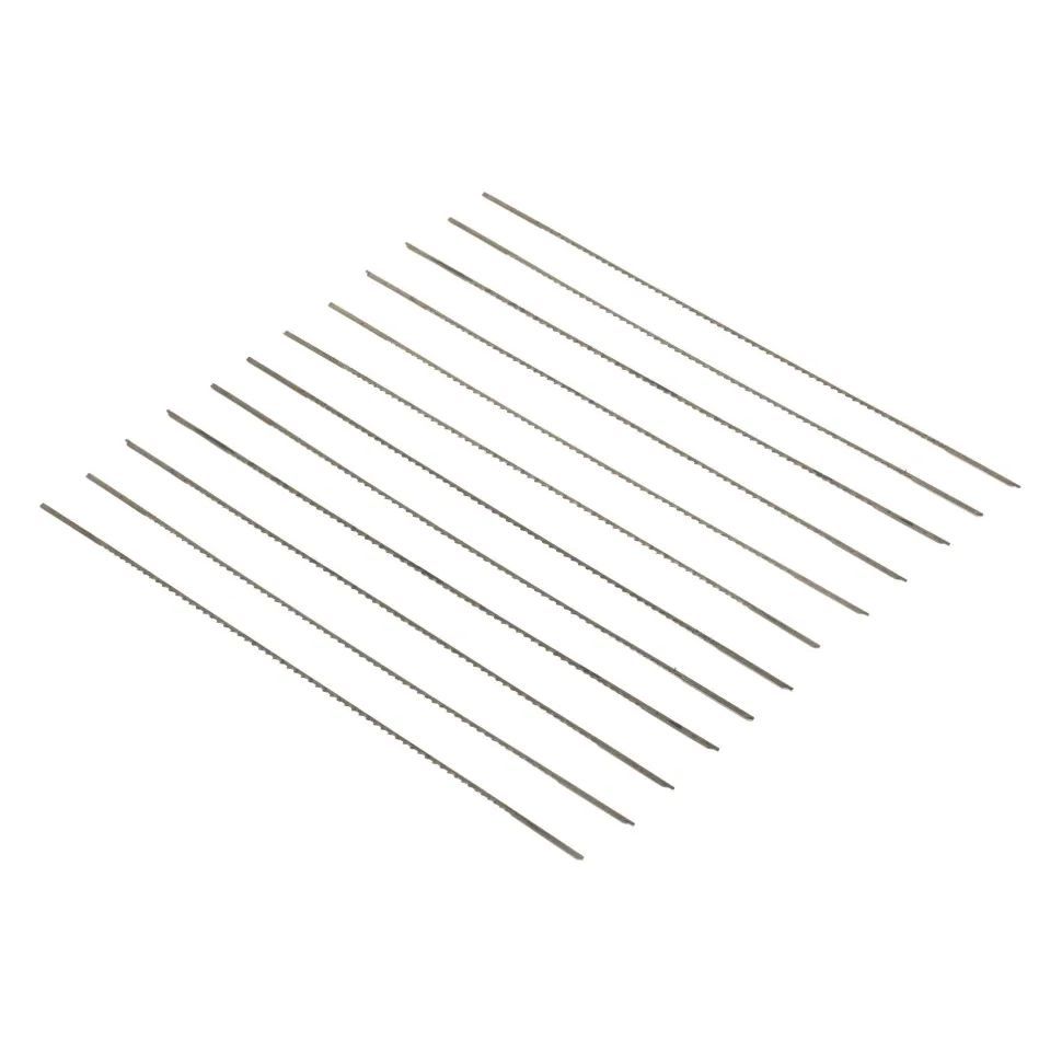 WEN BLKT07 #7 Skip-Tooth Pinless Scroll Saw Blades, 12 Pack