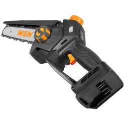 WEN 20752BT 2-In-1 20V Max Cordless Brushless Pole Saw and Mini Chainsaw (Tool Only – Battery and Charger Not Included)