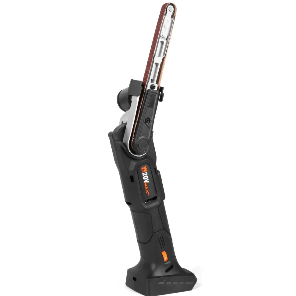 WEN 20437BT 20V Max Cordless Variable Speed Detailing File Sander (Tool Only – Battery Not Included)
