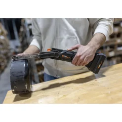 WEN 20437BT 20V Max Cordless Variable Speed Detailing File Sander (Tool Only – Battery Not Included)