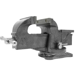 WEN BV454 4-Inch Heavy Duty Cast Iron Bench Vise with Swivel Base