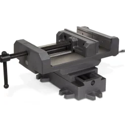 WEN 418CV 8-3/8-Inch Compound Cross Slide Industrial Strength Benchtop Vise
