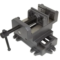 WEN 415CV 5-1/8-Inch Compound Cross Slide Industrial Strength Benchtop Vise