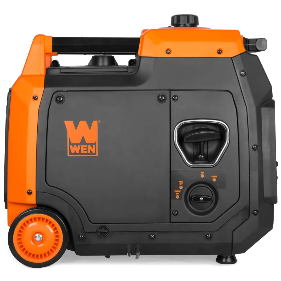 WEN DF480iX Quiet and Lightweight 4800-Watt Dual Fuel RV-Ready Electric Start Portable Inverter Generator with Fuel Shut Off and CO Watchdog