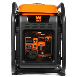 WEN DF402iX RV-Ready 4000-Watt Dual Fuel Open Frame Inverter Generator with CO Shutdown Sensor