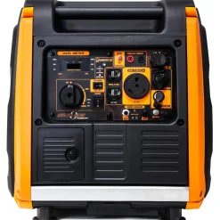 WEN DF400iX Super Quiet 4000-Watt Dual Fuel RV-Ready Electric Start Portable Inverter Generator with Fuel Shut-Off and CO Shutdown Sensor