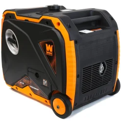 WEN DF400iX Super Quiet 4000-Watt Dual Fuel RV-Ready Electric Start Portable Inverter Generator with Fuel Shut-Off and CO Shutdown Sensor