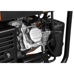 WEN DF475T 4,750-Watt 120V/240V Dual Fuel Portable Generator with Wheel Kit and Electric Start