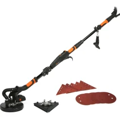 WEN DW5084 5-Amp 2-in-1 Variable Speed Dual-Head Drywall Sander with 15-Foot Dust Hose