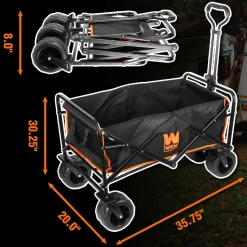 WEN GA8080 Folding Wagon and Utility Cart
