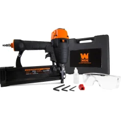 WEN 61764 16-Gauge Pneumatic Straight Finish Nailer with Carrying Case