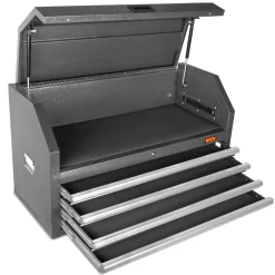 WEN GG421T 42-Inch Premium Tool Chest with Heavy Duty 21-Gauge Powder-Coated Steel Construction and Onboard Charging Station