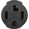 WEN GNA430 120/240V 30-Amp 7200-Watt Generator or EV to RV Adapter, NEMA 14-50P 4-Prong Plug to NEMA 14-30R Transfer Switch-Ready Outlet
