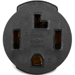 WEN GNA430 120/240V 30-Amp 7200-Watt Generator or EV to RV Adapter, NEMA 14-50P 4-Prong Plug to NEMA 14-30R Transfer Switch-Ready Outlet