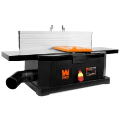 WEN 6559 6-Inch 10-Amp Corded Benchtop Jointer with Filter Bag and Depth Scale