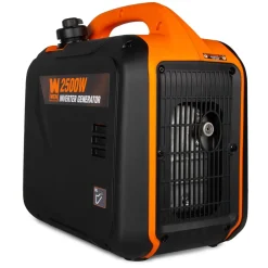 WEN 56250i 2500-Watt Inverter Generator, Quiet, Portable, and Lightweight with Fuel Shut Off