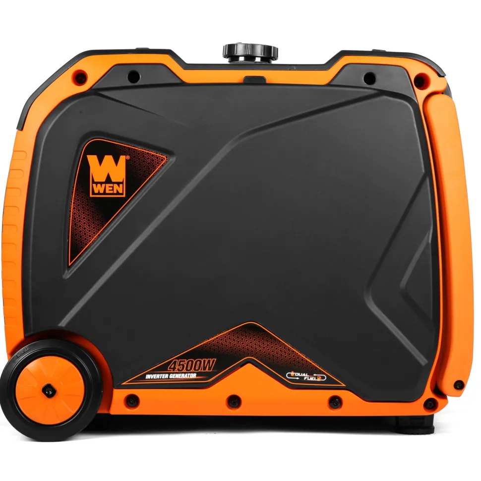 WEN 56450iX Super Quiet 4500-Watt RV-Ready Portable Inverter Generator with Fuel Shut-Off and CO Watchdog