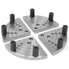 WEN LA421F 5-Inch Flat Lathe Chuck Jaws for Bowl Turning