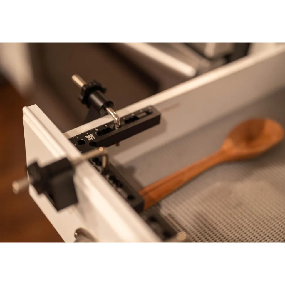 WEN ME900L 4.5-Inch 90-Degree Precision Positioning Squares and Setup Blocks with Laser-Etched Scales