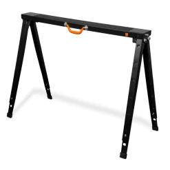WEN MSA15 38-Inch Folding Height Adjustable Steel Saw Horse, 1500-Pound Capacity