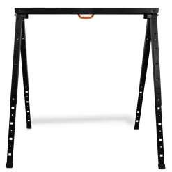 WEN MSA15 38-Inch Folding Height Adjustable Steel Saw Horse, 1500-Pound Capacity
