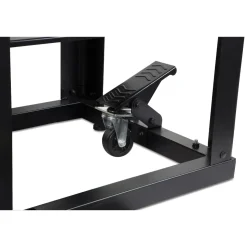 WEN MSA658T Multi-Purpose Rolling Planer and Miter Saw Tool Stand with Extension Rollers