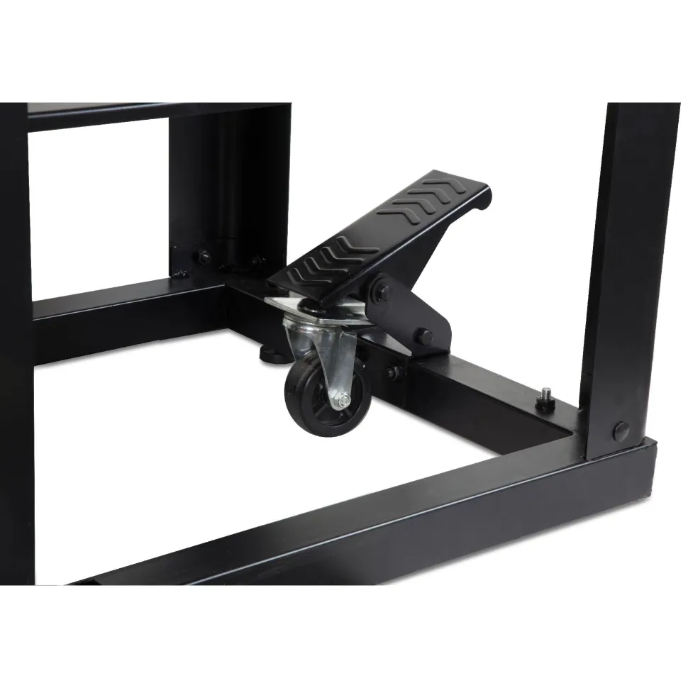 WEN MSA658T Multi-Purpose Rolling Planer and Miter Saw Tool Stand with Extension Rollers