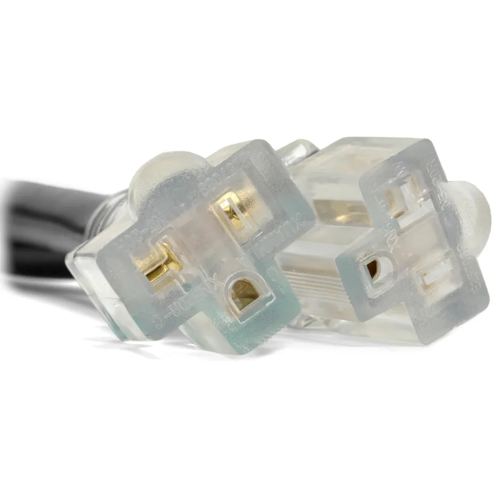 WEN PC3352 3 Feet 10-Gauge SJTW Generator Extension Cord Splitter (converts TT-30R to two 5-20R outlets)