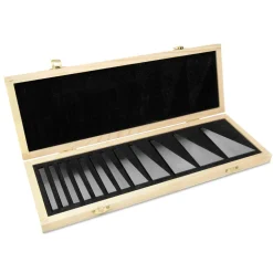 WEN 10412 12-Piece Steel Angle Gauge Block Set with Case
