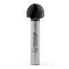 WEN RB202CB 1/2 in. Core Box Carbide-Tipped Router Bit with 1/4 in. Shank