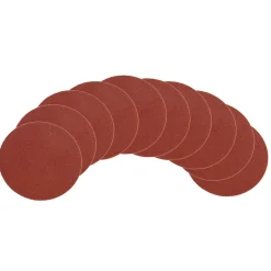 WEN 5SD80 80-Grit Adhesive-Backed 5 in. Disc Sandpaper, 10 Pack