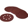 WEN 6305SP240 240-Grit Hook-and-Loop 5-Inch Sandpaper Sanding Discs, 10 Pack
