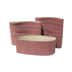 WEN 6321SP80 80-Grit 3 x 21-Inch Sanding Belt Sandpaper (10 Pack)