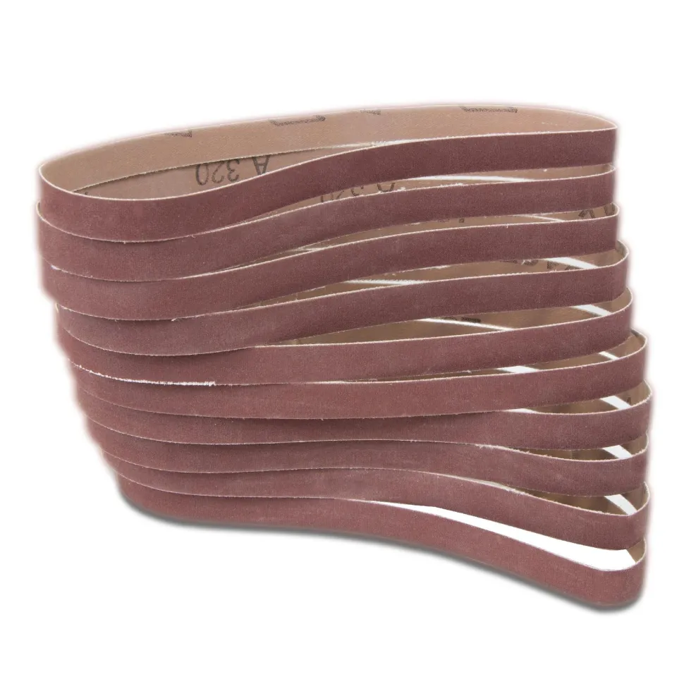 WEN 6307SP80 80-Grit 1/2 x 18-Inch Sanding Belt Sandpaper (10 Pack)