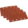WEN 6313SP 1/3 Sheet Sander Hook-and-Loop Sandpaper Assorted Grits (12-Pack)