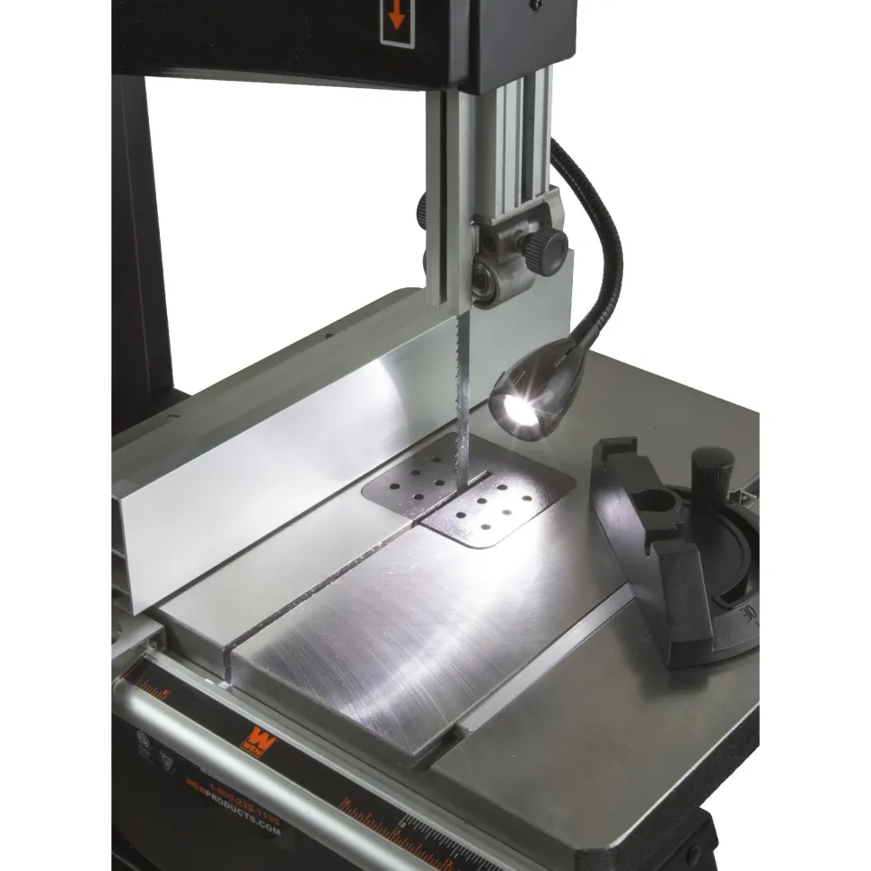 WEN 3962T 3.5-Amp 10-Inch Two-Speed Band Saw with Stand and Worklight
