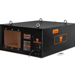 WEN 3416T 4.2-Amp 3-Speed Remote-Controlled Industrial-Strength Air Filtration System (750/950/1270 CFM)