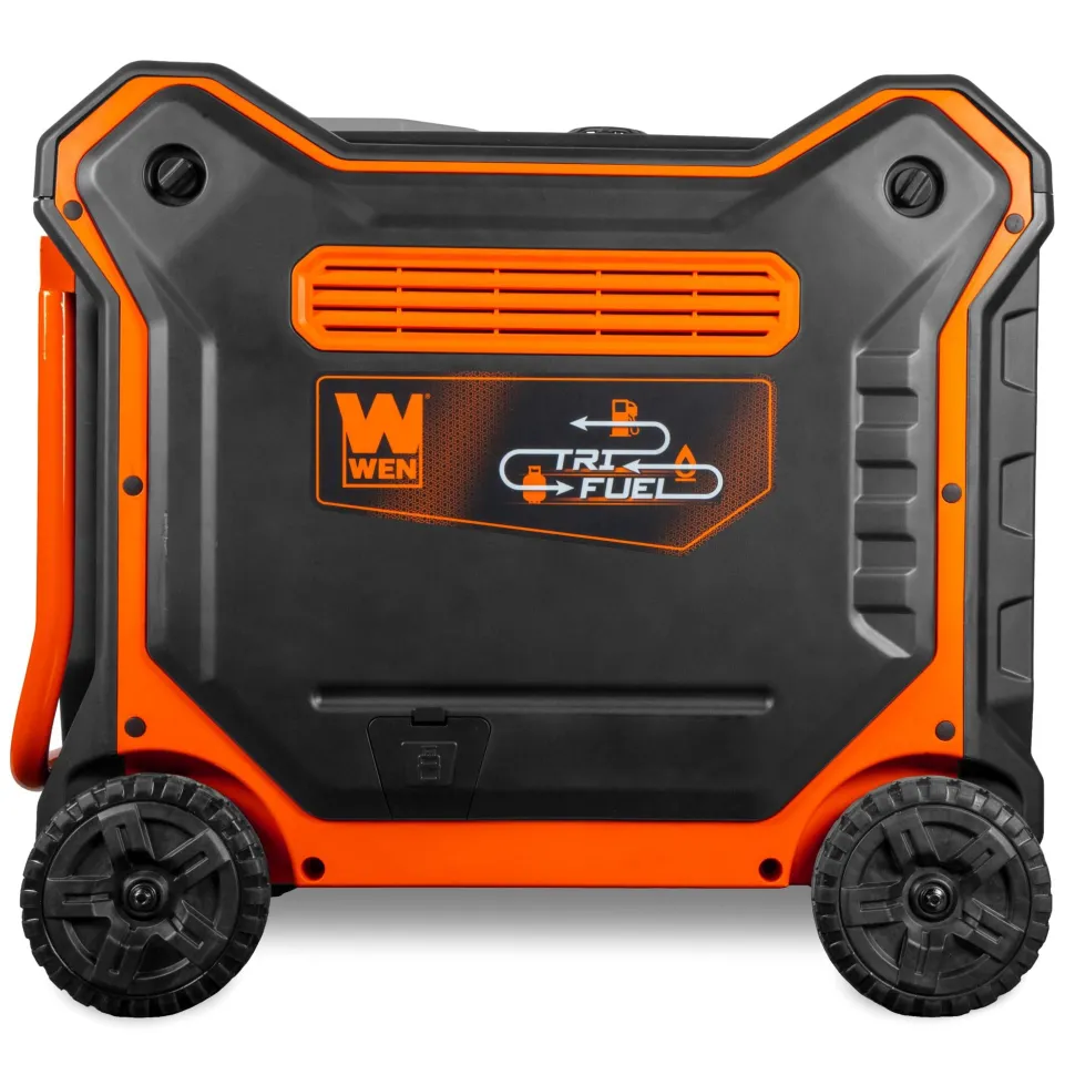 WEN TF1300iX 13,000-Watt 120V/240V Tri-Fuel Inverter Generator with Quiet 550cc Engine, Electric Start, Wheel Kit, and CO Watchdog, Gas, Propane, and Natural Gas Powered