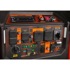 WEN TF1300iX 13,000-Watt 120V/240V Tri-Fuel Inverter Generator with Quiet 550cc Engine, Electric Start, Wheel Kit, and CO Watchdog, Gas, Propane, and Natural Gas Powered
