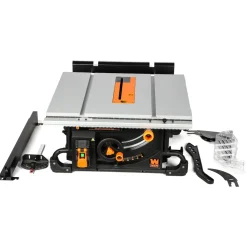 WEN TT1015 15-Amp 2 HP 10-Inch Industrial Benchtop Jobsite Table Saw