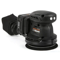 WEN 20405 20V Max Cordless Brushless 5-Inch Random Orbit Rotary Sander with 2.0 Ah Lithium-Ion Battery and Charger
