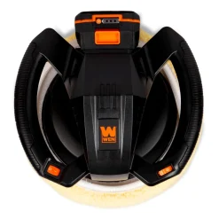 WEN 20870 20V Max Cordless 10-Inch Random Orbital Polisher and Waxer Kit with 2Ah Battery, Charger, and Bonnets