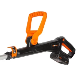 WEN 20813 20V Max Cordless 2-in-1 String Trimmer and Edger with 12-Inch Cutting Diameter, 2Ah Battery and Charger
