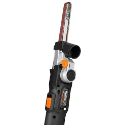 WEN 20437 20V Max Cordless Variable Speed Detailing File Sander with 2.0 Ah Lithium-Ion Battery and Charger