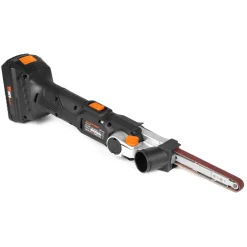 WEN 20437 20V Max Cordless Variable Speed Detailing File Sander with 2.0 Ah Lithium-Ion Battery and Charger
