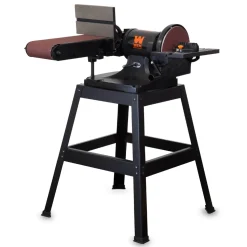 WEN 6508 6 x 48 in. Belt and 9 in. Disc Sander with Stand